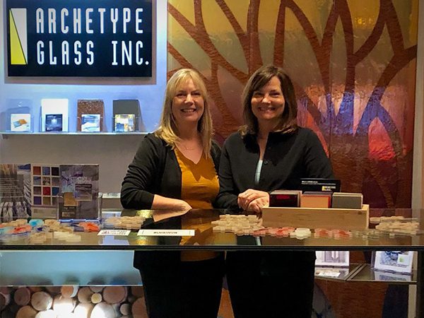 Archetype Glass team members at the 2023 B'More Design Expo